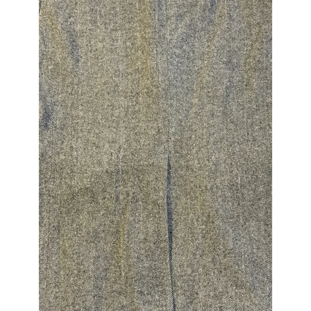 Bert Pulitzer‎ 46L Gray Herringbone Wool Blazer Sport Coat Mens Long